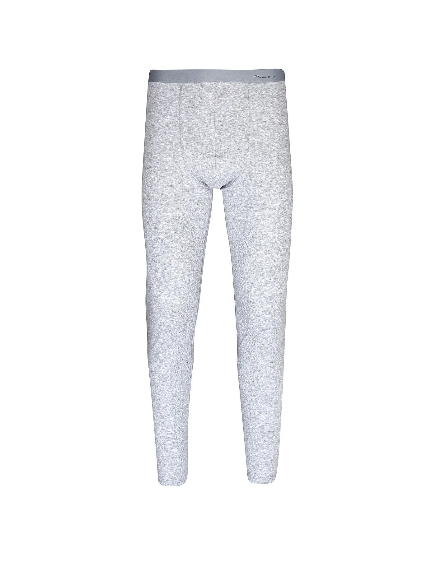 MEY | Lange Unterhose light grey melange | 
